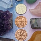 Copper Oracle Coin,  Intuition tools