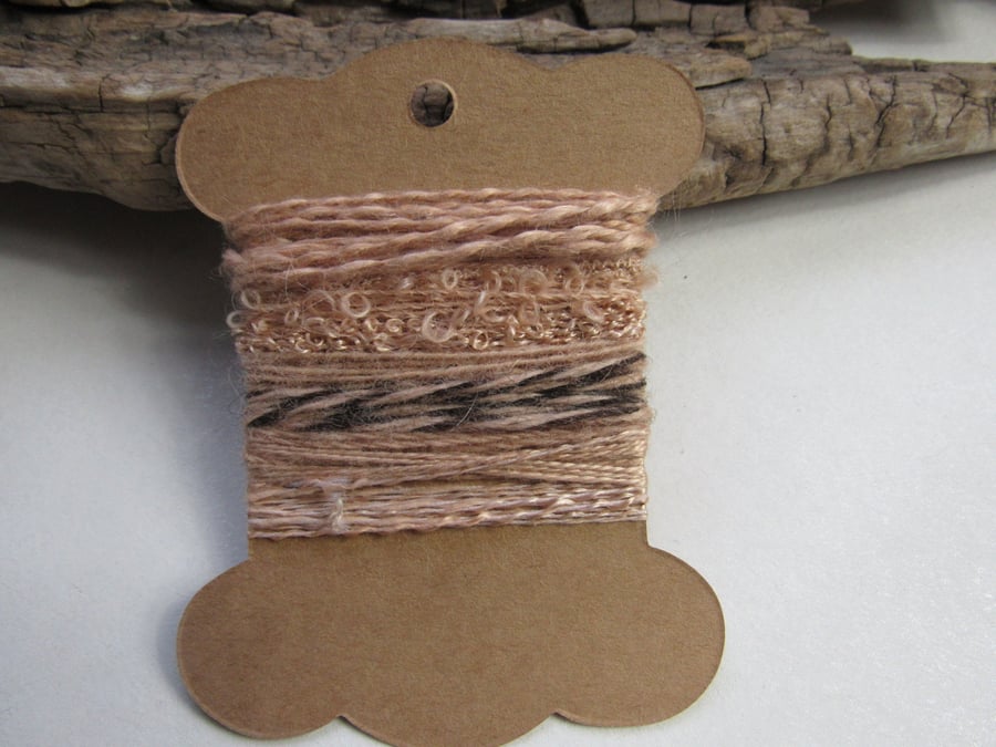 Small Birch Natural Dye Textured Thread Pack
