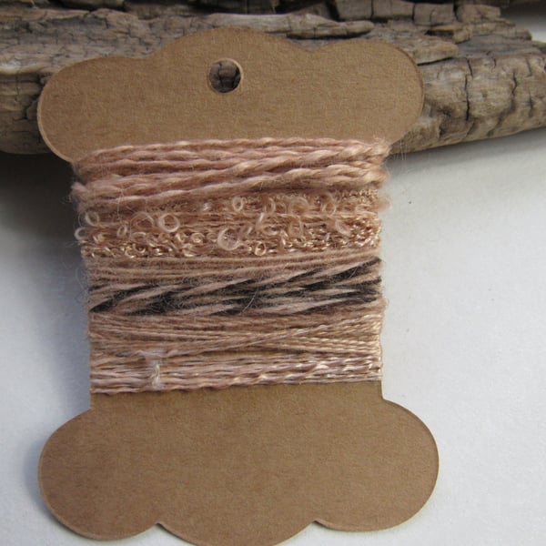 Small Birch Natural Dye Textured Thread Pack