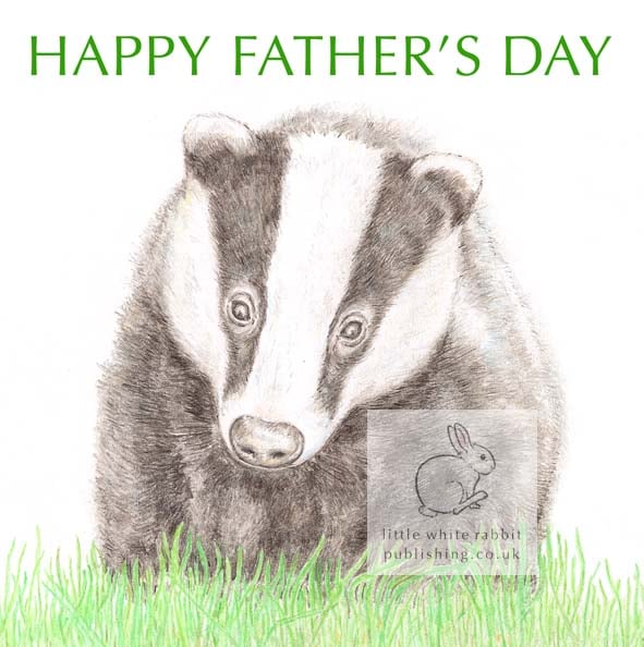 Badger - Father's Day Card