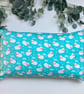 Rectangle Cushion in a cute sheep print cotton fabric - Home Decor
