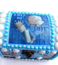 Blue sea chest keepsake or jewellery box - Image 2