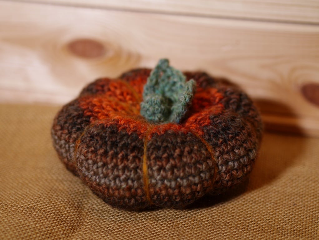 Crochet pumpkin moody ombre  