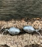 Petite pewter acorn earrings - Image 2