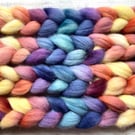 White Massam Spinning fibre 100g Tinsel