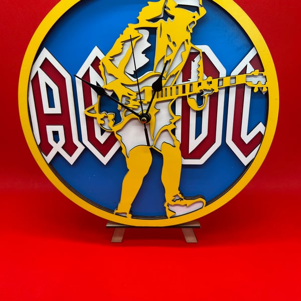 AC - DC Laser Cut Clock