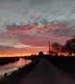 A4 Print Sunrise In Norfolk Fens March 2026
