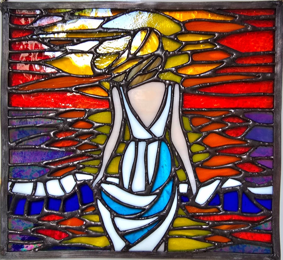 Stained Glass Sunset