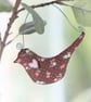 Floral Bird hanging decoration