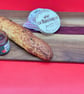 Wood and resin Charcuterie board