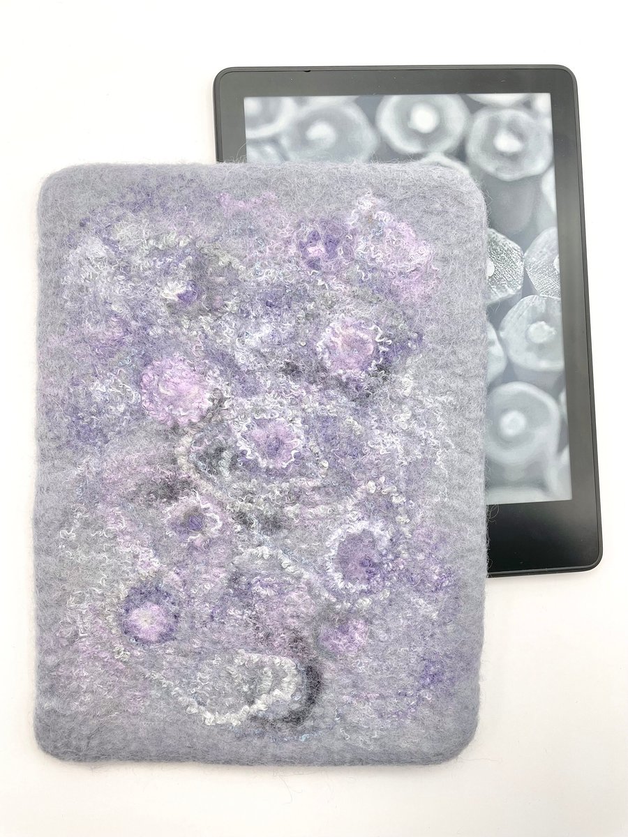 Handmade Kindle Case Felt Kindle Accessories Paperwhite Cover 6.8" Display Soft 