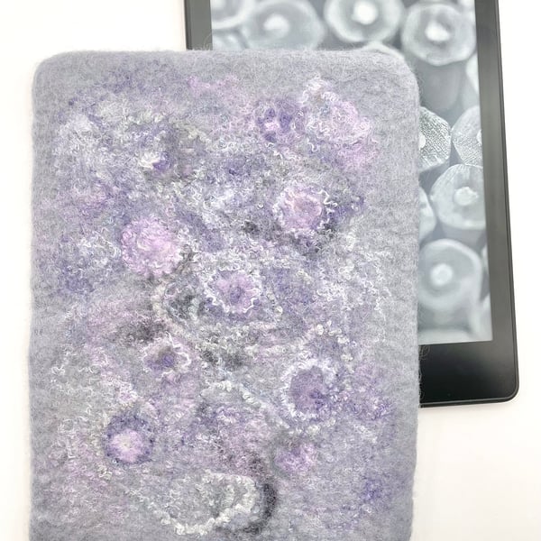 Handmade Kindle Case Felt Kindle Accessories Paperwhite Cover 6.8" Display Soft 