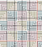 155 Cross Stitch Pattern 3Dgeometrical abstract lattice squares Optical illusion - Image 4