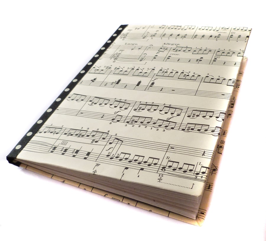 Vintage sheet music notebook - Munich