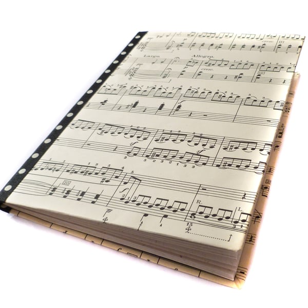 Vintage sheet music notebook - Munich