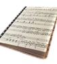 Vintage sheet music notebook - Munich