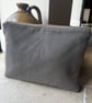 Vintage Godshill tapestry large soft pouch with reclaimed floral lining - Image 5
