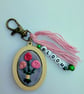 Roses Keyring or Bag Charm - Image 2