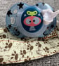 Paw prints 100% Cotton Pacifier Clip - Image 1