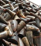 38mm 1 & 1 2 inch Real Horn Brown Toggle 1st quality. - Image 1