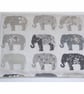 Elephant Placemat Grey Elephants - Image 3
