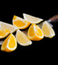 Oranges and lemons, quirky wall art print - Image 2