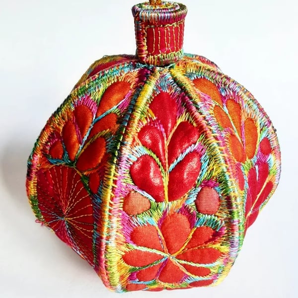Christmas bauble Textile Hanging Decoration 