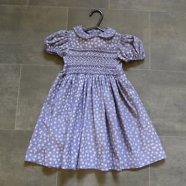 Smocked Dress size 2 years