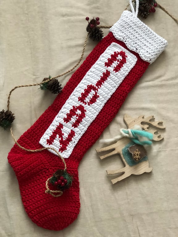 Personalised Christmas stocking