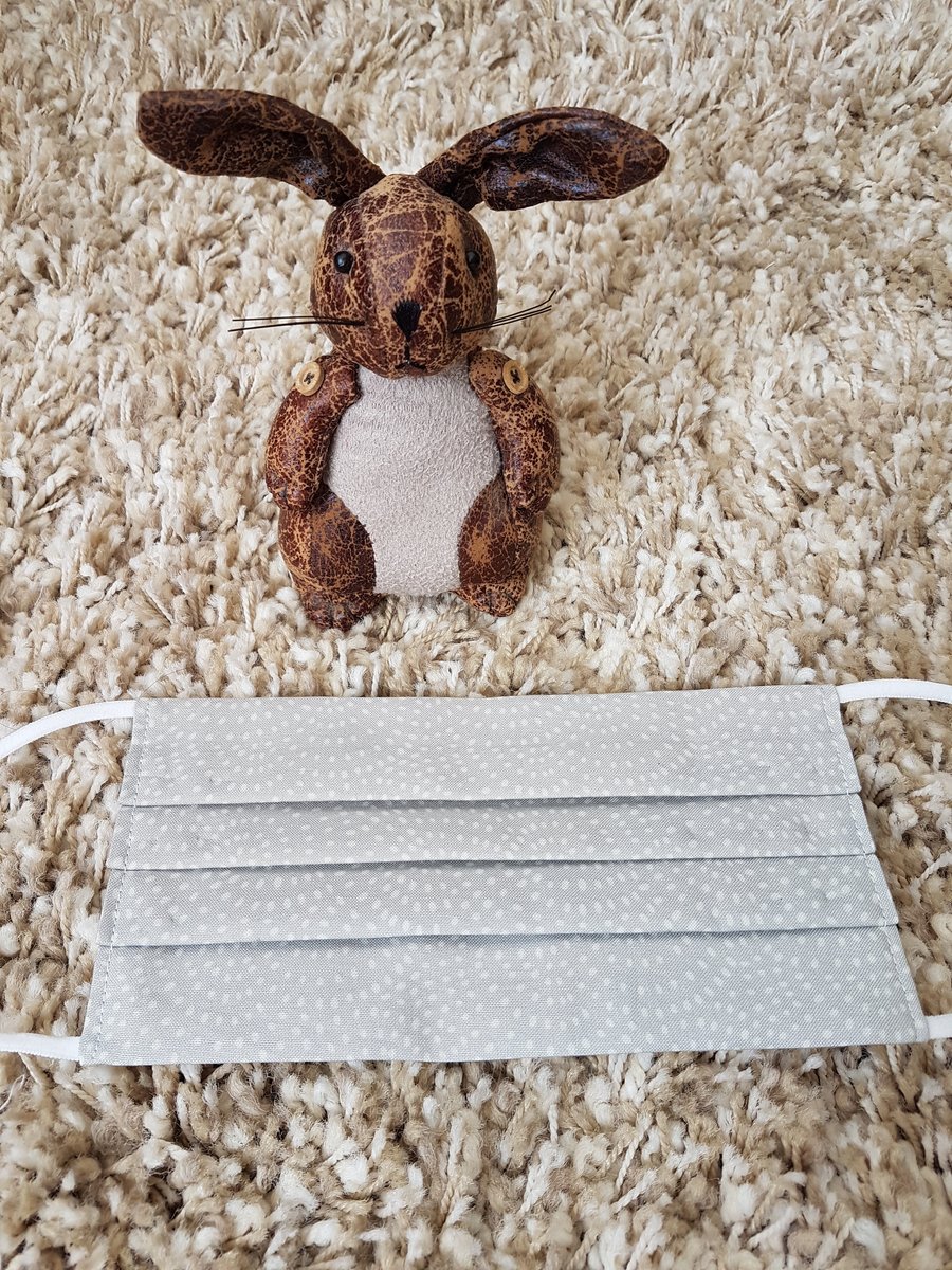 Adult face covering - Twisty Dot print