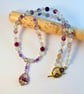 Fluorite & Crystal Necklace - Birthday, Anniversary, Wedding, Gifts For Her - Image 2
