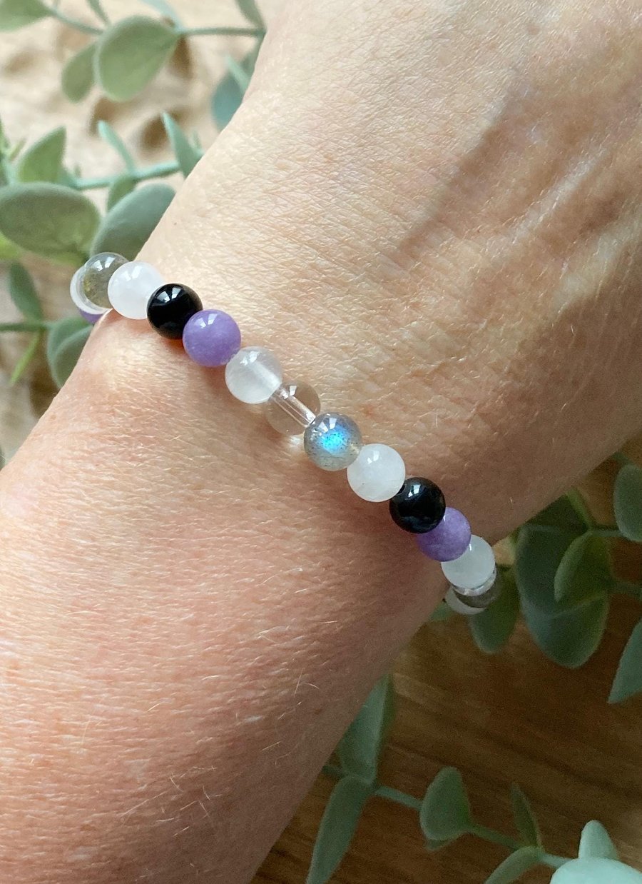 Winter Solstice Gemstone Bracelet