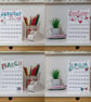 2027 Colourful Desk Calendar with Journal Prompts - Image 4