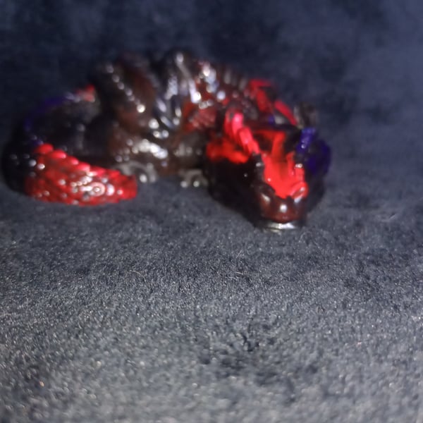 Handmade Resin Gothic Fantasy Dragon Ornament  Mythical creatures 2 Variants