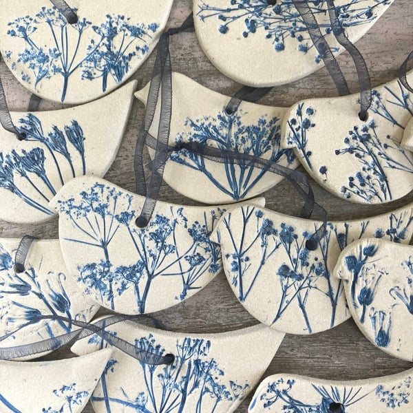 Ceramic Hanging Bird Decoration