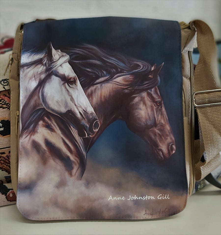 Horse bag,Stallion bag, shoulder bag
