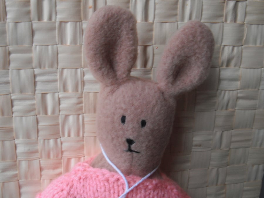 Rosie the Fleecie Rabbit