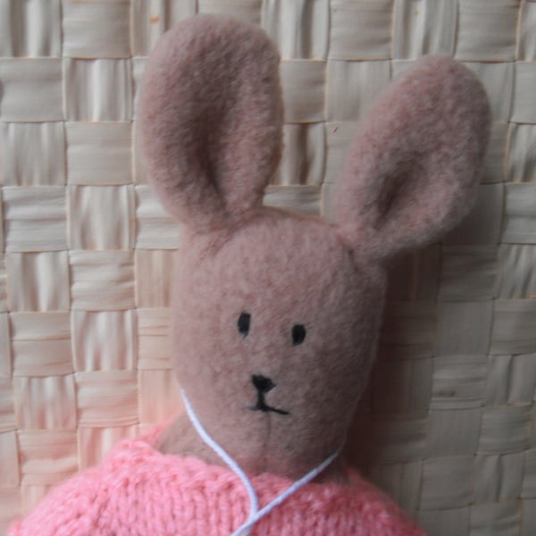 Rosie the Fleecie Rabbit