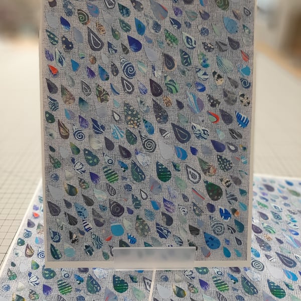 Perfectly Imperfect Raindrops Sample Print