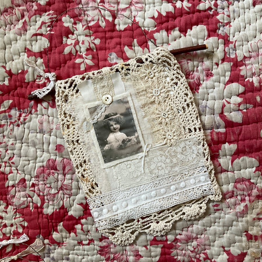 Vintage style collage