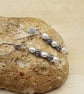 Fresh water pearl earrings. June Birthstone. Reiki charged - Image 3
