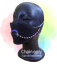 Nonbinary pride SIP valve keeper - CHAIN ONLY