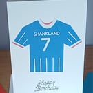 A6 Shankland Rangers FC Birthday Card