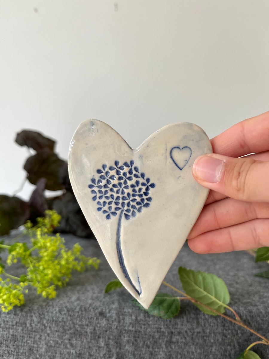 M - Ceramic Handmade Heart - Tree and heart - Secret Studio Sale (48)