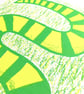 Yesss Snake, 2-colour screen print - Image 4