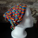 Crochet Dragonfly Bandana - Rainbow 1