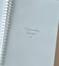 Handmade A5 Premium Journal-Round Glasses Lady-3D Notebook - Image 3