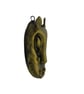 Benin bronze leopard mask fridgemagnet, african tribal art, rusti decor,nigerian - Image 2