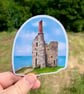 Cornish Tin Mine Sticker - Cornwall Gifts - Image 1