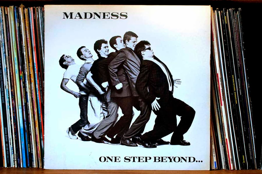 Madness One Step Beyond LP Photograph Print
